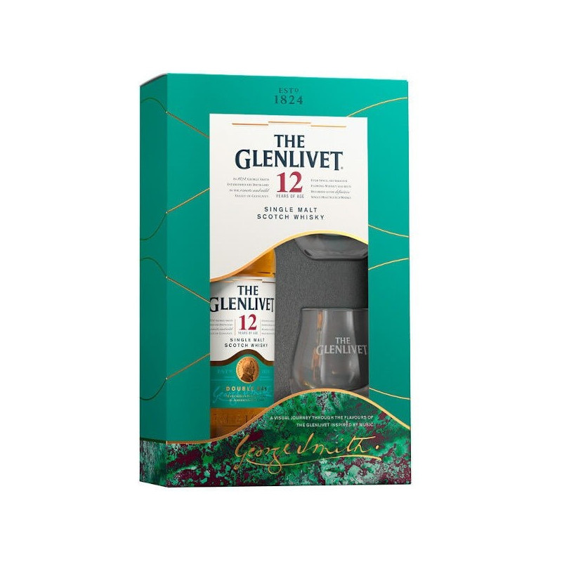 Glenlivet 12YO szklanki