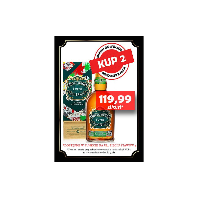 Chivas Regal Extra 13YO Tequila Casks