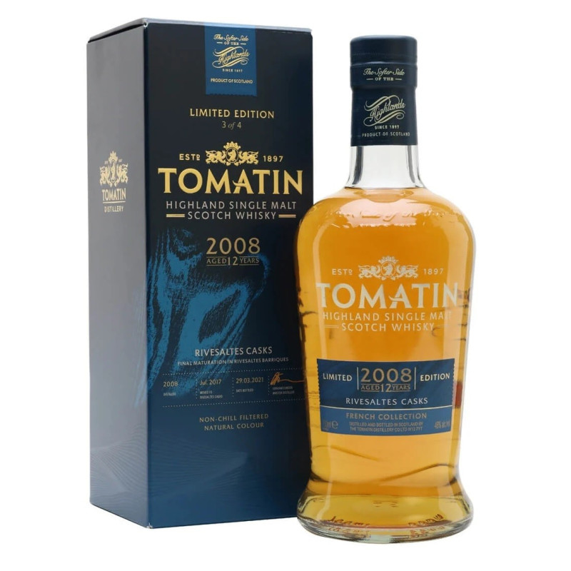 Szkocka whisky Tomatin 2008 12 YO Rivesaltes Cask