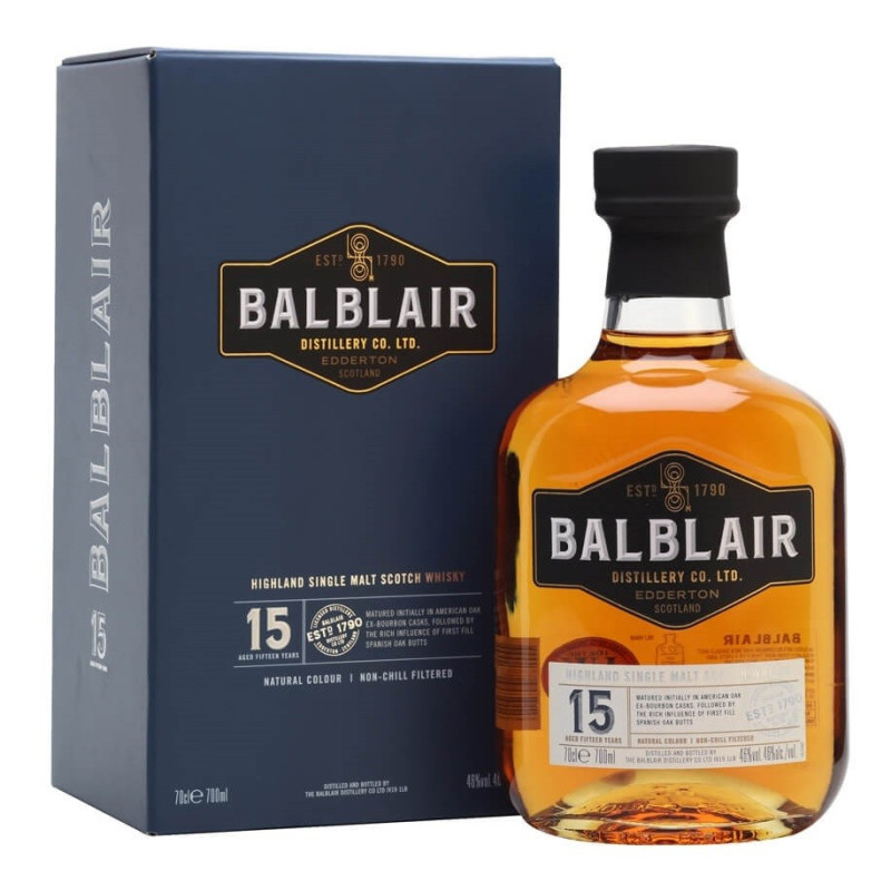 Balblair 15 YO to szkocka whisky single malt