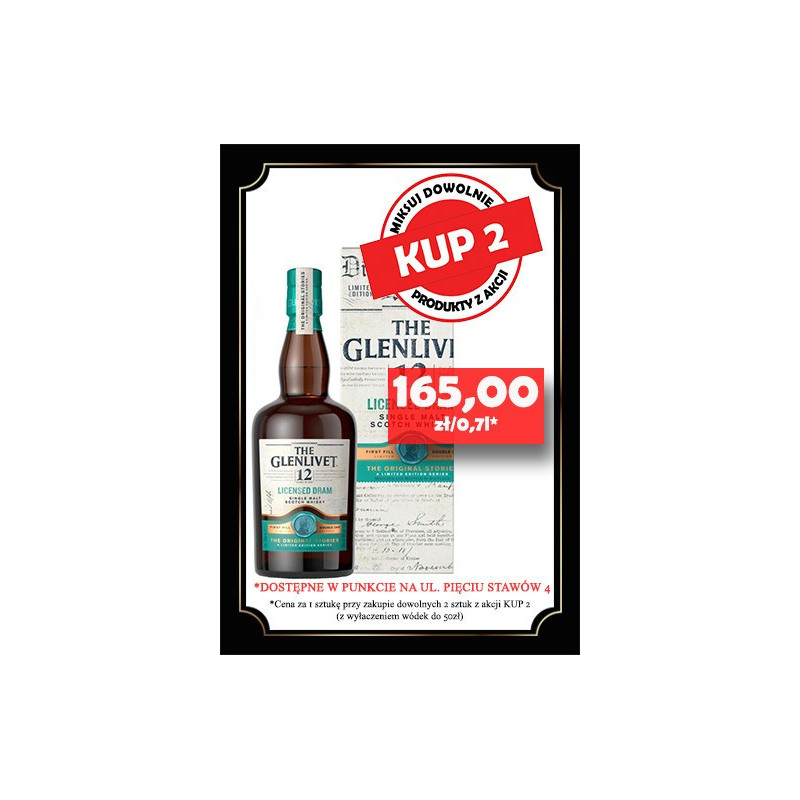 Glenlivet 12YO Licensed Dram