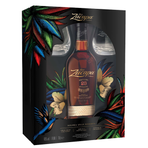 Zacapa Centenario 23YO +szklanki