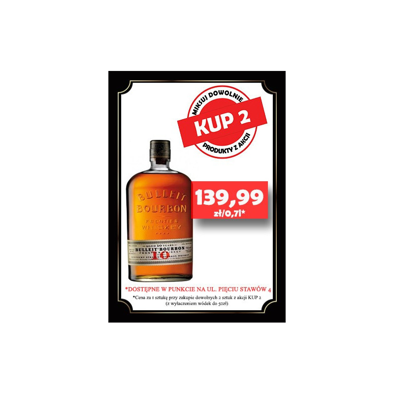 Bulleit Bourbon 10YO