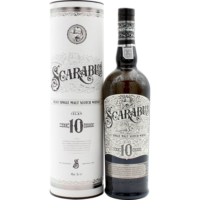 Scarabus 10YO whisky torfowa z islay szampan wina rumy alkohole bielsko