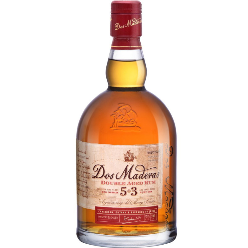 Dos Maderas 5+3 whisky szampan wina rumy alkohole bielsko
