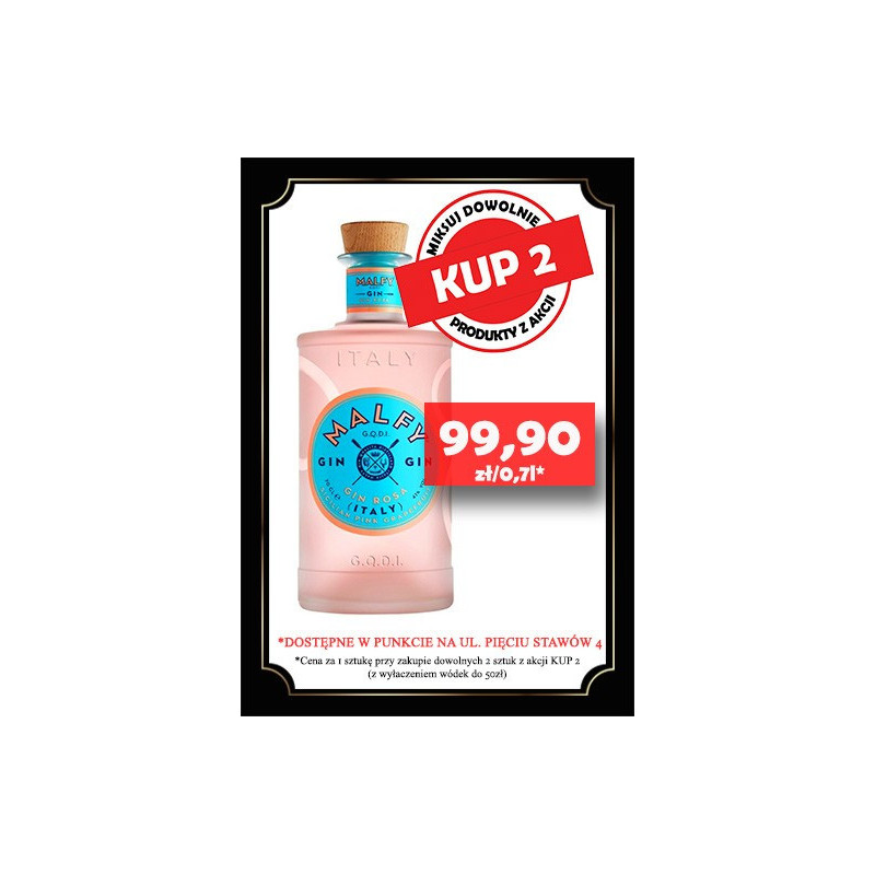 Malfy Gin Rosa Pink Grapefruit