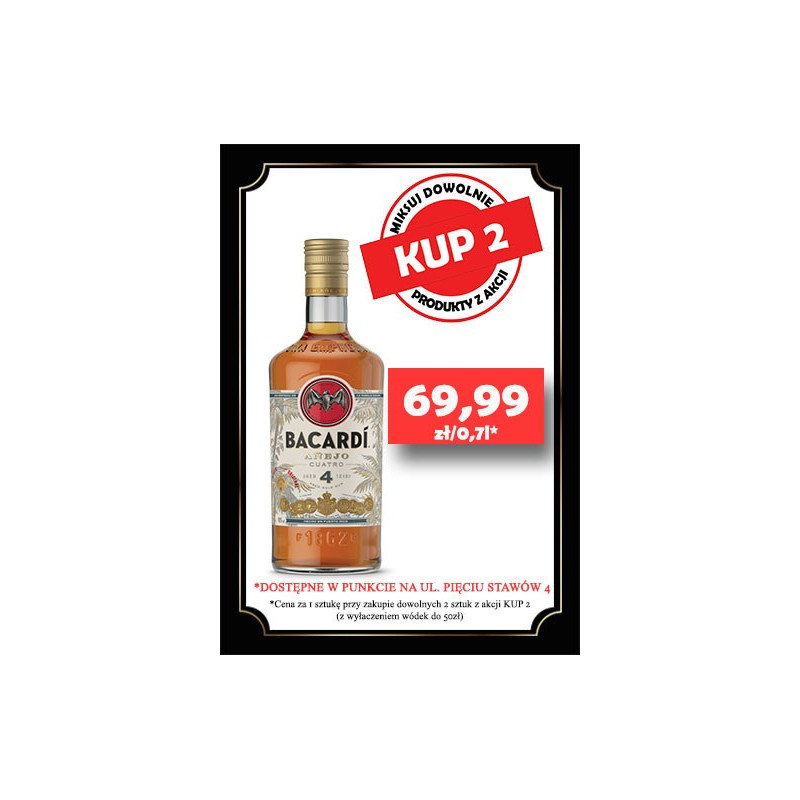 Bacardi 4YO Anejo