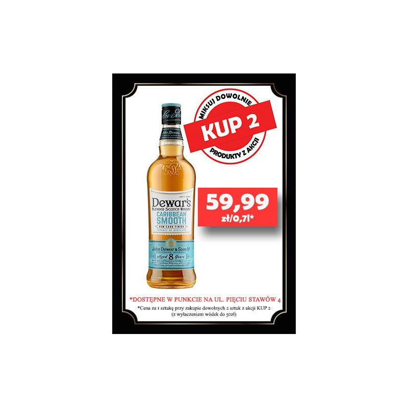 Dewar's 8YO Caribbean Smooth