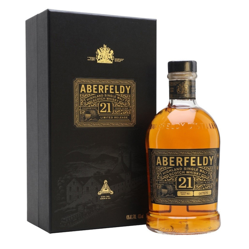 Aberfeldy 21 Year Old – szkocka whisky single malt 21YO | Świat Konesera