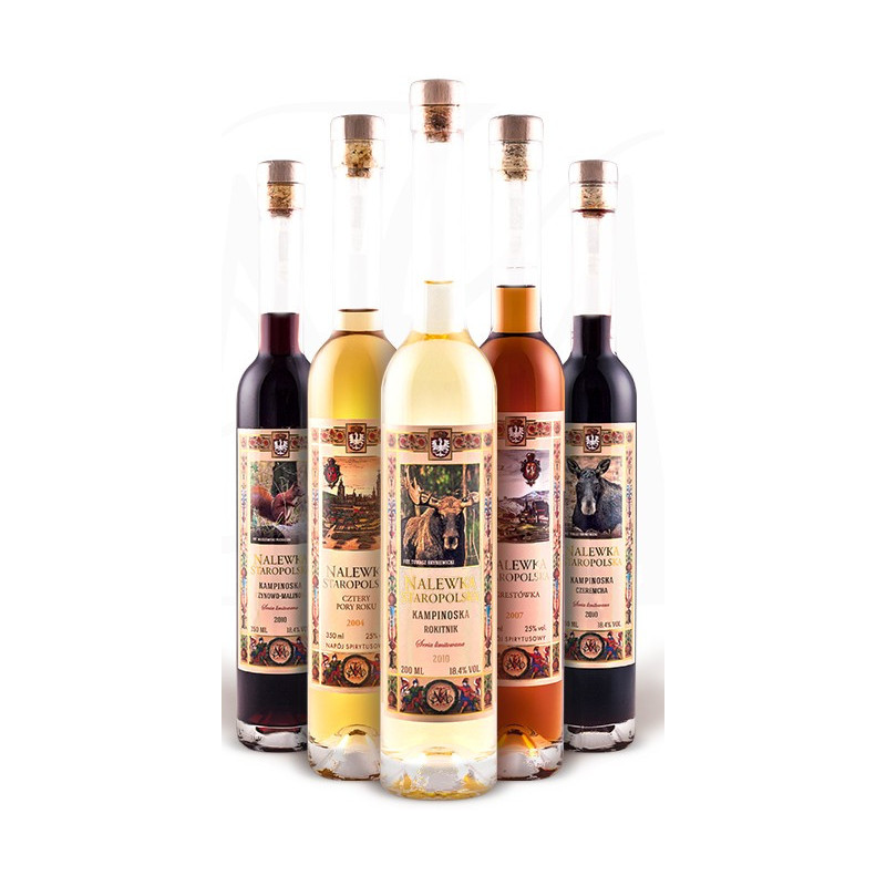 Nalewki Staropolskie 100ml różne smaki