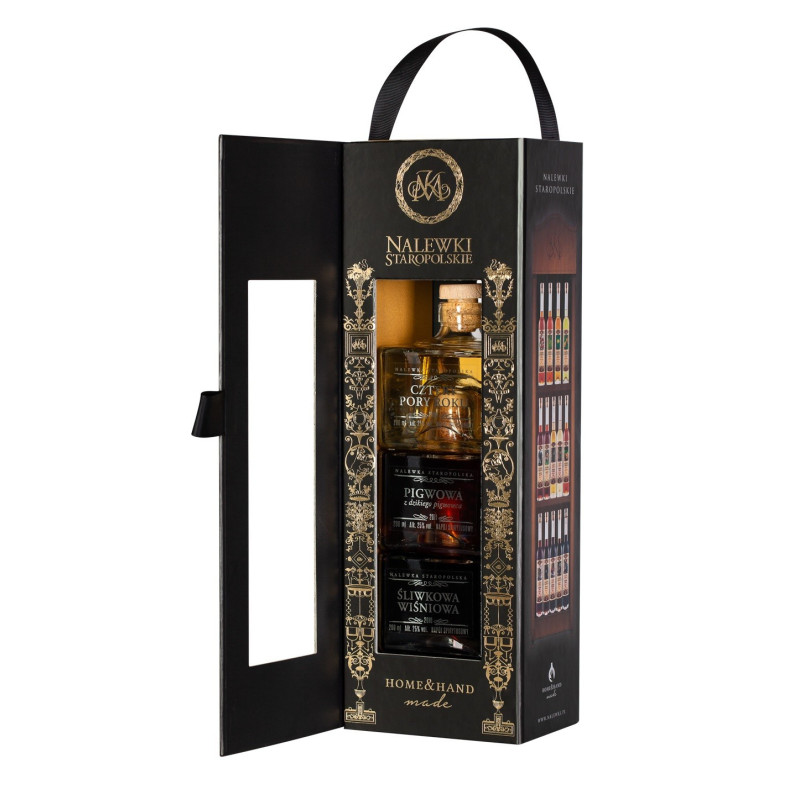 Nalewki Staropolskie Zestaw Premium 3x200ml