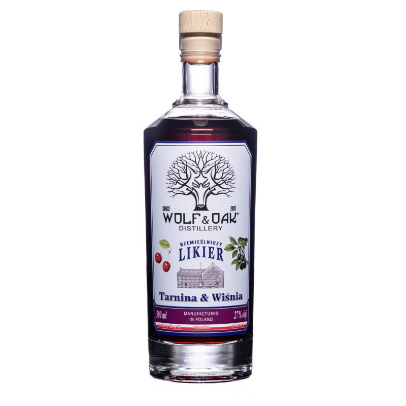 Wolf & Oak Gorzki Likier Tarnina Wiśnia