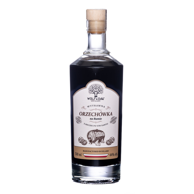 Wolf & Oak Wytrawna Orzechówka na Rumie