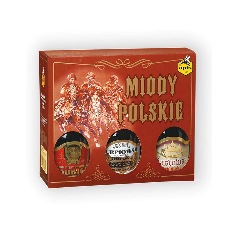 Zestaw Miody Polskie 3x0,25l