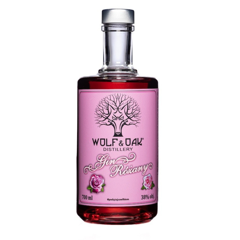 Wolf & Oak Gin Różany