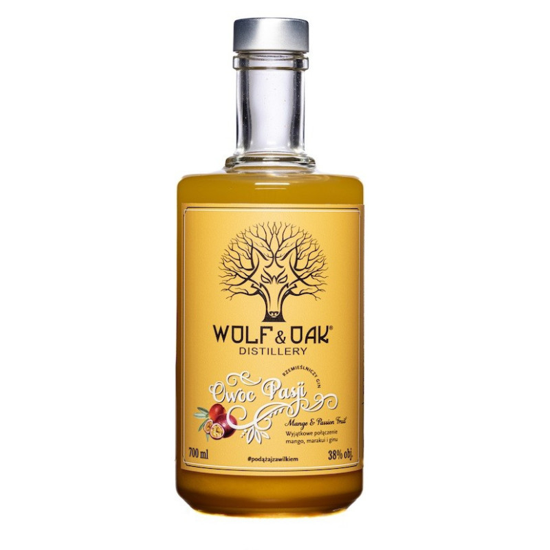 Wolf & Oak Gin Owoc Pasji