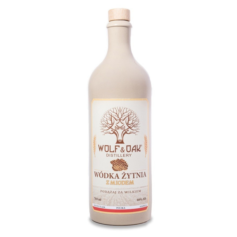 Wolf & Oak Wódka Żytnia z Miodem