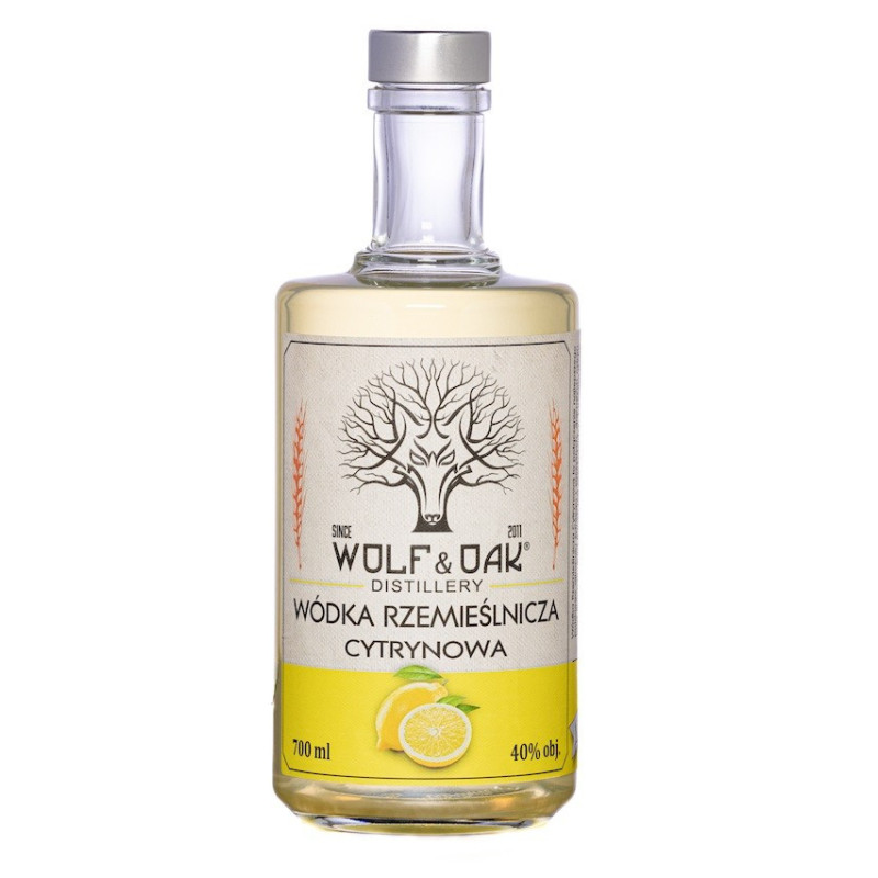 Wolf & Oak Wódka Rzemieślnicza Cytrynowa