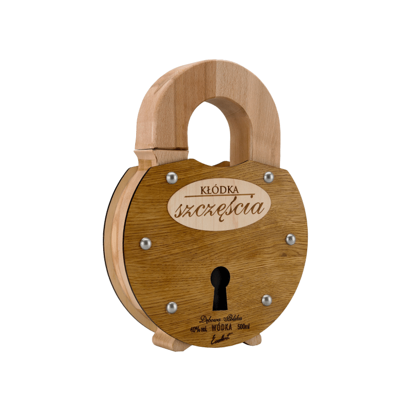 Dębowa Polska Kłódka Szczęścia