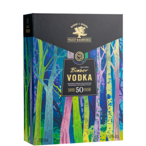 Bimber Wódka Wheat 50% zestaw