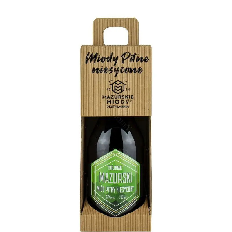 Mazurskie Miody Mazurski Trójniak kartonik