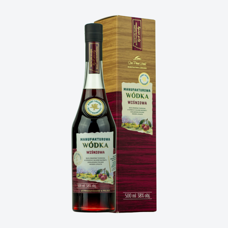 Manufakturowa Wódka Wiśniowa – rzemieślnicza wódka smakowa | Świat Konesera