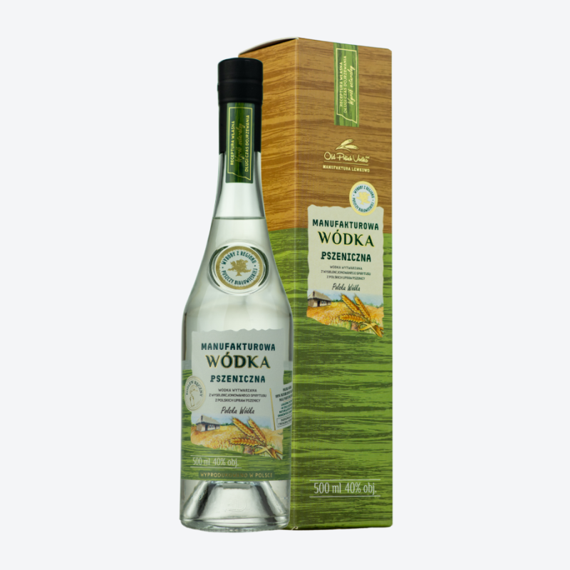 Manufakturowa Pszeniczna – rzemieślnicza wódka pszeniczna | Świat Konesera