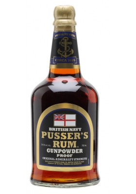 Pusser's Gunpowder Proof...
