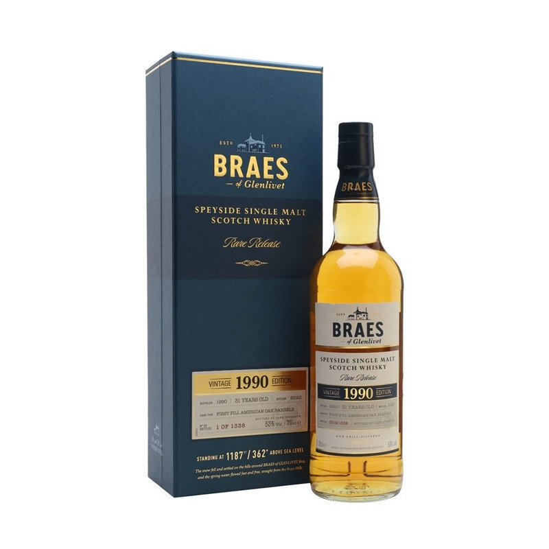 Braes of Glenlivet Vintage Edition 1990 31YO