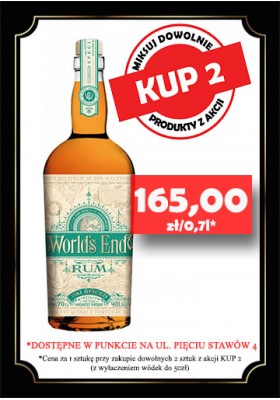 Worlds End Tiki Spiced Rum