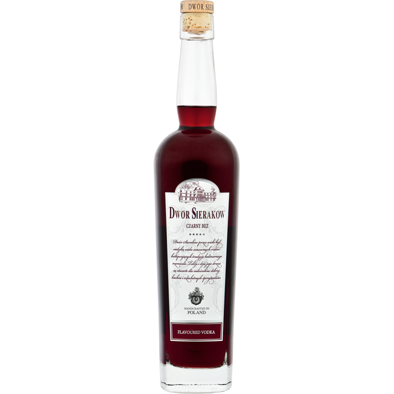Dwór Sieraków Czarny Bez 0,7l
